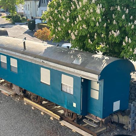 Vila Gleis 1, Eisenbahn Waggon Mit Whirlpool Und Ofen Dahlem  Exteriér fotografie
